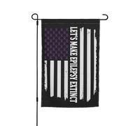 Novembre est le mois national de sensibilisation à l'épilepsie Drapeaux Drapeau de jardin Décoration parfaite Bannière de jardin 12 x 18 pouces Décoration extérieure double face Tapisserie de fête Ban
