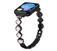 NovemFoal Bracelet compatible avec Xiaomi Smart Band 9 Pro/Band 8 Pro, bracelet élégant en métal réglable pour femmes et filles, taille unique, Acier allié, Pas de gemme