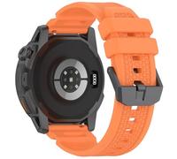 NovemFoal Bracelet de montre de rechange en silicone compatible avec Coros Nomad et Apex 4 46 mm, bracelet de sport souple à dégagement rapide avec texture respirante pour course à pied et randonnée