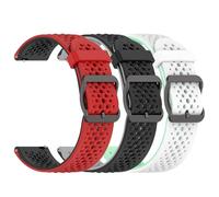 NovemFoal Bracelet de montre en silicone bicolore compatible avec Xiaomi Watch S4, bracelet de rechange souple à dégagement rapide de 22 mm, pour Xiaomi Watch S3/S2/S1 Active/S1 Pro/S1/Watch2 Pro