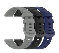 NovemFoal Bracelet de rechange de 16 mm compatible avec Radley Series 21/Sekonda Connect Smart Watch 40 mm, bracelet de sport souple en silicone de qualité supérieure de 16 mm, One Size, Silicone, Pas