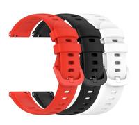 NovemFoal Bracelet de rechange de 16 mm compatible avec Radley Series 21/Sekonda Connect Smart Watch 40 mm, bracelet de sport souple en silicone de qualité supérieure de 16 mm, One Size, Silicone, Pas