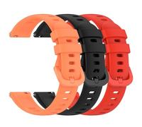 NovemFoal Bracelet de rechange de 16 mm compatible avec Radley Series 21/Sekonda Connect Smart Watch 40 mm, bracelet de sport souple en silicone de qualité supérieure de 16 mm, One Size, Silicone, Pas