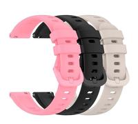 NovemFoal Bracelet de rechange de 16 mm compatible avec Radley Series 21/Sekonda Connect Smart Watch 40 mm, bracelet de sport souple en silicone de qualité supérieure de 16 mm, One Size, Silicone, Pas