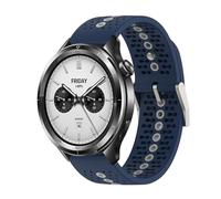 NovemFoal Bracelet de rechange pour Xiaomi Watch S4/Redmi Watch 5 Active/Lite, bracelet en silicone souple respirant avec trou d'air pour Xiaomi S3/S2/S1 Active/S1 Pro/S1/Watch2 Pro/Watch2, taille