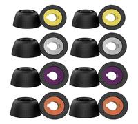 NovemFoal Embouts d'oreille de rechange en mousse à mémoire de forme compatibles avec les embouts Huawei FreeBuds 7i, isolation sonore, confortables pour FreeBuds 7i 6i 5i 4i, 4 tailles, 8 paires