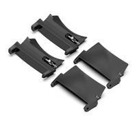 NovemFoal Lot de 2 paires de connecteurs de bracelet en métal compatibles avec Oppo Watch X2/Oneplus Watch 3, accessoires de bracelet en acier inoxydable