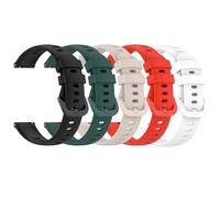 NovemFoal Lot de 5 bracelets de rechange en silicone de qualité supérieure compatibles avec montre connectée Sekonda Connect 40 mm/Radley Series 21, bracelet de sport souple de 16 mm, taille unique