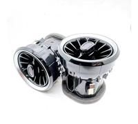 NOVEMS Grille De Ventilation pour Benz Classe V W447 pour Vito A4478308502 Tableau Bord Intérieur Avant Voiture A/C Sortie d'air Turbo Climatisation Ventilation Grille D'aération(Silver Circle)