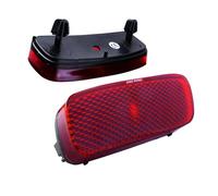 NOVEMS Réflecteur Pare Chocs arrière pour Fiat pour Scudo 2007-up 2X Réflecteur de Pare-Chocs arrière Rouge 6340E6 6340 E6 6340E7 6340 E7 9659830680