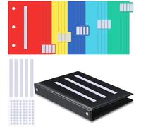 Noveread Lot de 981 livres de communication, petits outils pour planification visuelle, cartes d'images comprenant 3 classeurs à anneaux, 20 intercalaires, 960 bandes auto-agrippantes, points pour