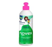 Novex Après-shampooing sans Rinçage My Little Curls pour Enfants à partir de 3 ans, Enrichi avec Huile de Ricin et Beurre de Karité pour Démêler les Nœuds, Tous les Types de Bouclés et Crépus 300 ml