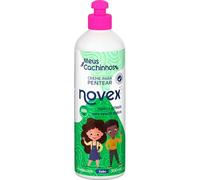 Novex Après-shampooing sans Rinçage My Little Curls pour Enfants à partir de 3 ans, Enrichi avec Huile de Ricin et Beurre de Karité pour Démêler les Nœuds, Tous les Types de Bouclés et Crépus 300 ml