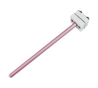 NOVFDLOP Thermocouple Platine Rhodium de Type S WRP-100, sonde de 150mm, capteur de température 0-1300 ℃ for Four électrique à moufle(225mm (0.2mm wire))