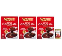 Wasa Original Lot de 3 crackers avec 100 % farine de seigle, tranches croustillantes avec farine de seigle entier, riches en fibres, 275 g + boîte italienne Gourmet Polpa di Pomodoro 400 g