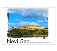 Novi Sad La beauté inconnue de la Serbie, Version française (Calendrier mural 2026 DIN A4 portrait), Calendrier CALVENDO mensuel