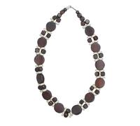 NOVICA Femme Bois Collier de perles, 18", orientation »