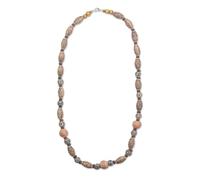 NOVICA Femme Bois Collier de perles, 29.5", l'Afrique Floral »