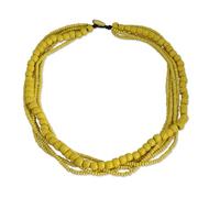 NOVICA Femme Bois Collier de perles, 33" « île Dance »