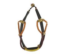NOVICA Femme Bois de Bambou, Collier ras du cou 16,25" « Boucles Lagos »
