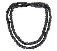 NOVICA Femme Labradorite long collier de perles 'Blue Shadows'