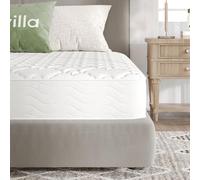 Novilla Matelas 120x200, 20 cm, à Ressorts Ensachés Indépendant, Confort 3 Zone, Isolation du Mouvement, Mi-Ferme, Soutient Parfait pour Adulte et Enfant