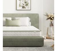 Novilla, Matelas 160x190 cm, Matelas Hybride en Mouesse, Matelas à Ressort Ensaché, Épaisseur 18cm, Moyenne Ferme, Indépendance de Couchage