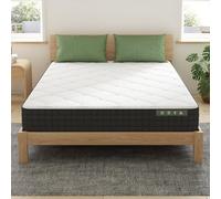 Novilla Matelas 90 x 190 cm, Mousse à 7 Zones, réversible été/Hiver, Housse Amovible et Lavable, Respirant, 20 cm