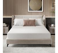 Novilla Matelas 90x190, 18 cm, Mousse à Mémoire de Forme en Gel 7 Zones, Fibre de Bambou, Lit d'Adulte et d'Enfant, Confort Mi-Ferme, Amovible, Lavable, Ultra Respirante