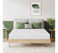 Novilla Matelas 90x200, 16CM, Matelas en Mousse en Matériau Bambou, Certifié Sûr et Fiable par CertiPUR-US et Oeko-TEX, Démontable et Lavable, Tissu Doux pour La Peau, Soutien Confortable