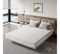 Novilla Matelas à mémoire de Forme pour lit Double 80 x 190, 7 Zones ergonomiques avec Mousse à Vagues et Fibre de Bambou, Anti-Allergique, dureté Moyenne, Respirant, Hauteur 18 cm
