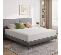 Novilla Matelas double en mousse à mémoire de forme de 25,4 cm, fermeté moyenne pour soulager les maux de dos et le soutien, infusé avec gel