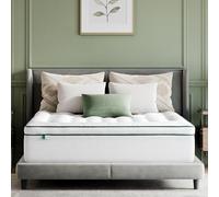 Novilla Protège-Matelas Matelassé 140x190 cm - Surmatelas Moelleux et Respirant, Confort Nuage - 4 Saisons, Bonnet 30 cm - Blanc