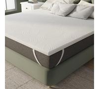 Novilla Surmatelas 80x200, 5CM Surmatelas en Mousse de confort, Certifié Sûr et Fiable par CertiPUR-US et Oeko-TEX, Absorbant et Respirant, Tissu Doux pour La Peau, Lavable