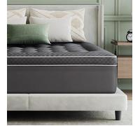 Novilla Surmatelas Matelassé 180x200 cm Gris