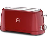 Novis T4 - Grille-pain - 2 fentes longues - Rouge