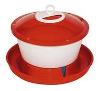 Novital - Abreuvoir poule rapid clean 6 litres Rouge G