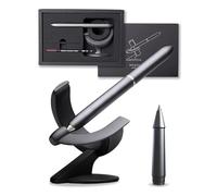 novium Hoverpen Future - Stylo Roller à Lévitation Magnétique, Design Inspiré de l’Espace, Accessoire de Bureau Original, Idée Cadeau de Luxe, Deep Black