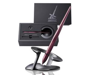 novium Hoverpen Interstellar: le stylo qui lévite, Mars Magma - Design Futuriste et Premium inspiré de l'espace, Stylo à bille de Luxe avec Recharges Schmidt, Idée Cadeau & Décoration de Bureau