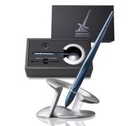 novium Hoverpen Interstellar - Stylo à Lévitation Magnétique, Design Inspiré de l’Espace, Stylo à Bille avec Recharges Schmidt, Idée Cadeau de Luxe, Neptune Blue