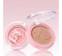 NOVO - Blush doux embossé en forme de nœud - 01 Addictive Pink - 3 g