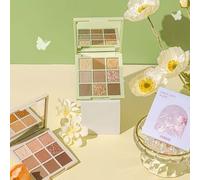 NOVO - British Afternoon Tea Series 9 Colours Eyeshadow Palette 02# Earl Grey - 9g