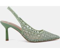 Novo Escarpins Novo Heaven en maille à bride arrière Vert EU 40 (UK 7)