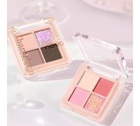 NOVO - Illuminating Chameleon Eyeshadow Palette - 4 Types 02# Non-Palpitations - 3.2g
