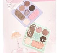 NOVO - Indulge Fantasy Comprehensive 7-Color Eyeshadow Palette - 4 Types 02# Sweetheart - 10g
