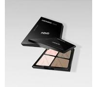 NOVO - Light And Shadow Architecture Four-Colour Coutouring Palette - 2 Types #02 Peach Mist - 13g
