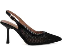 Novo Novo Black Wide Fit Ilona Mesh Point Slingback Courts Black EU 39 (UK 6)