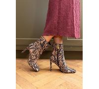 Novo Novo Bottes Kira Ajusté Chaussures à talons haut et bout carré