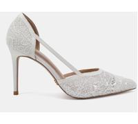 Novo Novo White Wide Fit Ideal Point Two Part Stiletto Courts White EU 38 (UK 5)