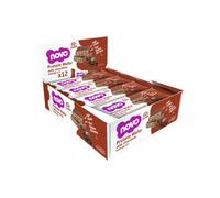 Novo Nutrition | Gaufrettes Protéinées | Boîte de 12 barres de 40g | Chocolat au lait | Collation de gaufrette saine et croustillante à haute teneur en protéines et véritable chocolat au lait Belge | Convient aux végétariens